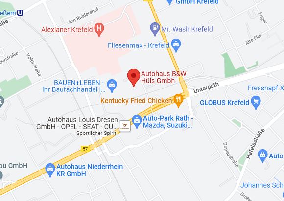 Google Maps - Autohaus B&W Hüls